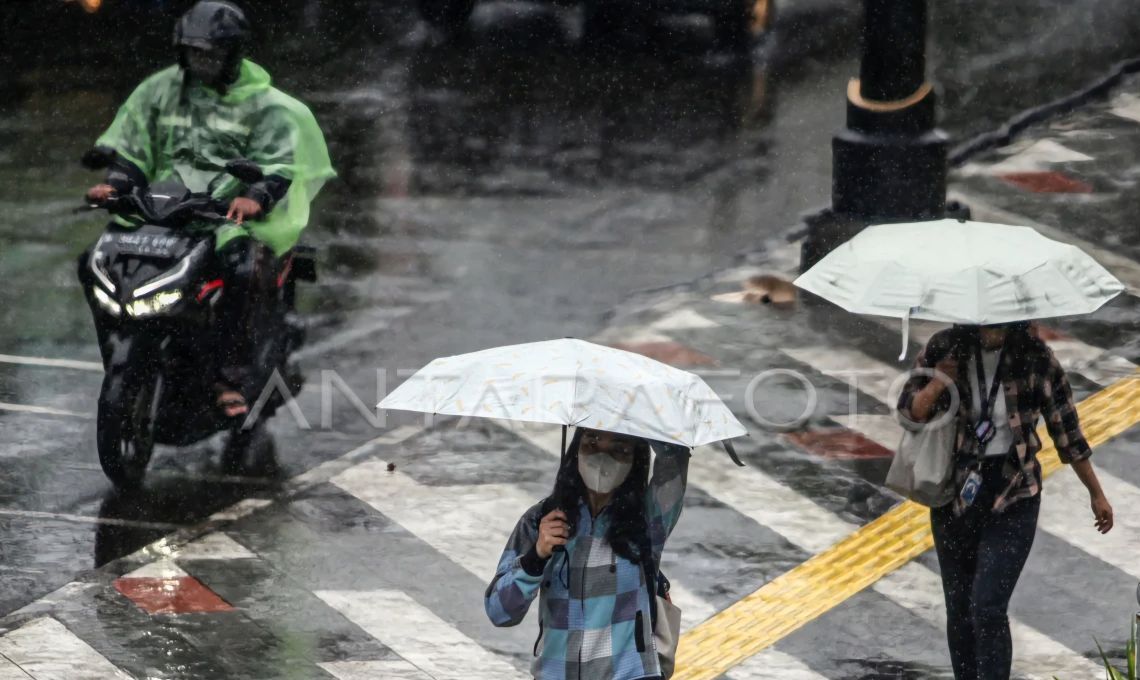 Gambar BMKG Menyebutkan Sebagian Besar Wilayah Yang Telah Mengeluarkan Peringatan Cuaca Ekstrem