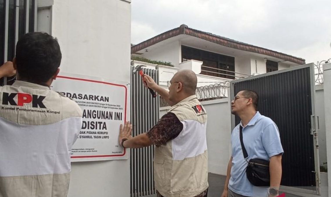 KPK Sita Rumah Mewah SYL Di Jakarta Selatan