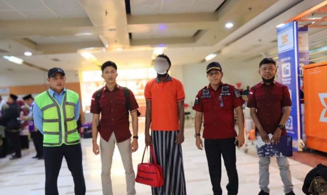 Rudenim Makassar Deportasi Pesepakbola Tarkam Asal Nigeria